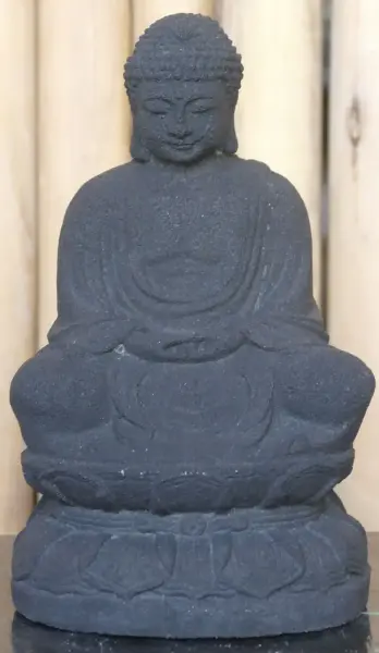 Product image 1 of the product “Seated Buddha - Japan, on base, sizes 19cm and 50cm, Antique finish ”